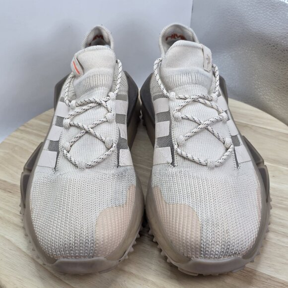 adidas NMD S1 Wonder Taupe Bliss Orange Boost Running Sneakers Trainers Mens 12 - Picture 4 of 9